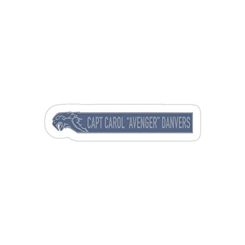 B. Strange Mall Captain Carol USAF Sticker Stickers (3 Pcs/Pack)