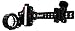 Axcel ACUT-C319-4BK Accu Touch Carbon Pro Stat 3 Pin .019 Archery Sight, Left Hand/Right Hand