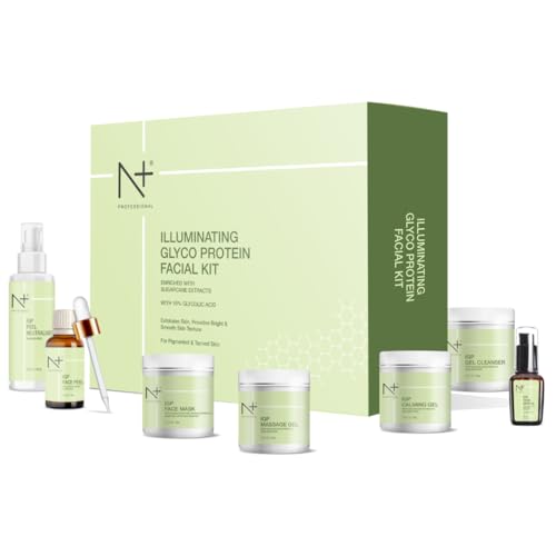 Illuminating Glyco Protein Facial Kit, Enriched with sugarcane extracts with 10 % Glycolic Acid, For Pigmented & Tanned Skin