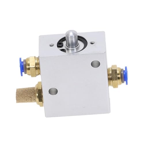 Válvula JM322 de 2 posiciones y 3 vías con rosca hembra de 1/4 pulgada para control neumático 6