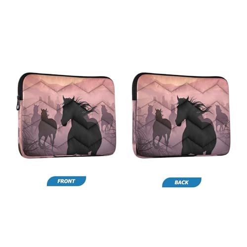 Funda para laptop de 13-14 pulgadas Running Horses miniatura 2