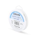 Artistic Wire 20-Gauge Tarnish Resistant Silver Wire, 1/4-Pound