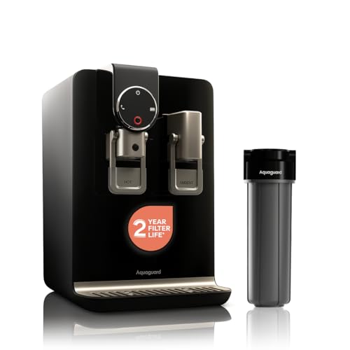 Image of Aquaguard Aspire Blaze Hot & Ambient | 2 Year Filter Life |RO+UV+Active Copper Tech |Stainless Steel Tank |9 Stage Purification|Suitable for all Water Sources |Save over 18,000 on Filter Replacements