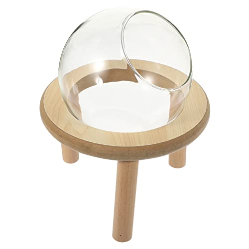 BESTonZON Wear Bath Container Transparent Bath Accessory for Household Hamster Bathroom Durable Design for Easy Cleaning Use for Chinchillas