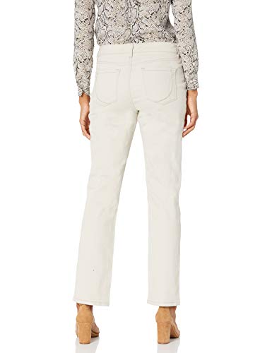 Bandolino womens Mandie Signature Fit High Rise Straight Leg Jeans, Creamstone, 4 Petite US2
