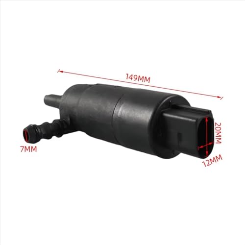Bomba lavacoches de agua compatible con E36 E38 E39 accesorios de motor lavafaros 67128377430 6