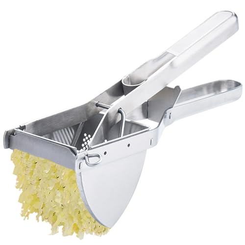 Potato Ricer, AITRAI Large 22oz Potato Ricer and Masher Heavy Duty Stainless Steel for Smooth and Fluffy Mashed Potatoes