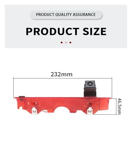 Caméra de recul AHD Benz Citan 2012-2021 avec feu stop intégré - 5