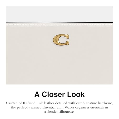 Coach Women's Essential Skinny Accessory-Travel Wallet, B4/Chalk4