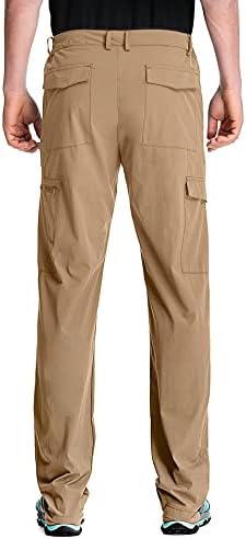 clothin Males's Elastic-Waist Journey Pant Stretchy Light-weight Pant Multi-Pockets Fast Dry Breathable 2 3106BpitQJS. AC