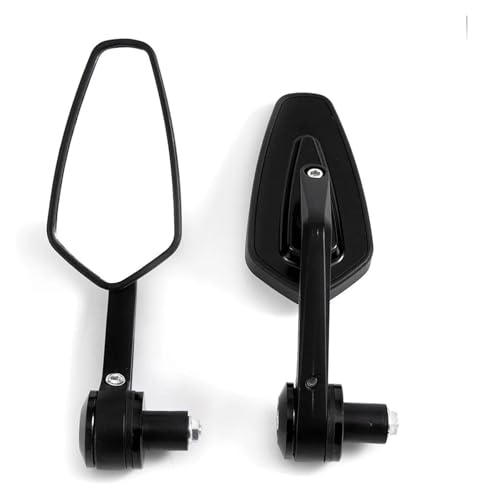 Espejo retrovisor moto universal 22 mm extremo lateral manillar aleta quad