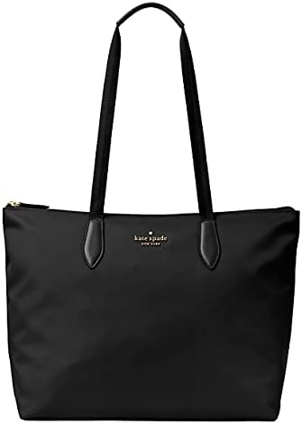 Kate Spade New YorkMel Packable Nylon Tote, Black