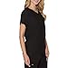 Hanes, Comfort Fit 1-Pocket Healthcare Top for Women, Moisture-Wicking Medical Scrubs, New Ebony