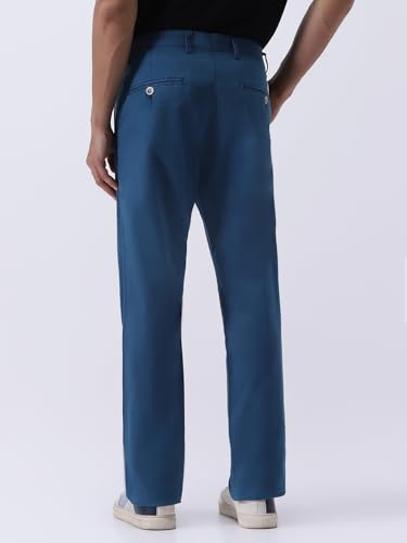 Image of Urbano Fashion Men's Regular Fit Mid Rise Cotton Casual Chinos Trousers Stretch