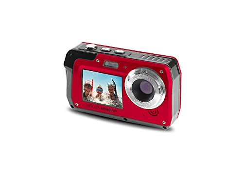 Cámara Digital Minolta 48 MP MN40WP Waterproof Roja miniatura 1