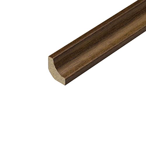 Scotia Beading Edging for Laminate & Wood Flooring 1.15m x 10 Lengths Walnut Effect