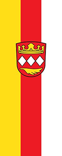 Drapeau Ehekirchen pour pavoisement de mât grand format 300x120cm