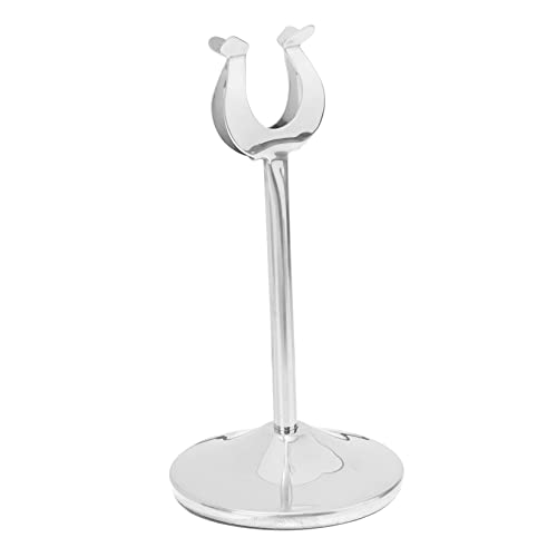 Ciieeo Elegant Stainless Steel Place Cards Holder Table Menu Card Rack Easy Clip Table Number Holder for Parties