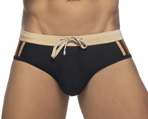 Mens Swim Briefs Bikini Bottom Stretch Swimwear Boxer Beach Shorts Surfing Swimsuit