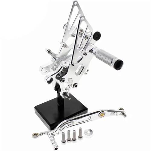 Repose-pieds arrière alu CNC Yamaha YZF R6 2007 2008 2009 2010 2011 2012 2013 2014