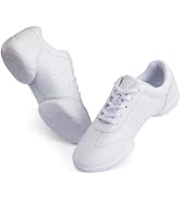 Asyusyu Cheer Shoes Lightweight Flexible Breathable for Cheerleading Training & Competition