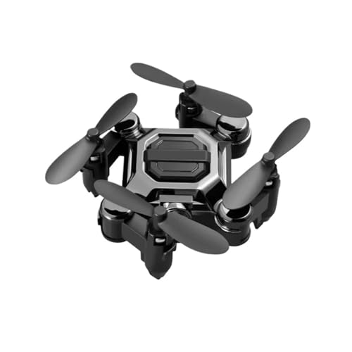 Minidrones plegables con control remoto giratorio de alta definición 4K de 360 ​​grados for fotografía aérea al aire libre, UAV(WHITE)