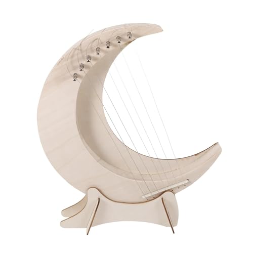 Lyre harpe en bois 7 cordes : le cadeau musical parfait pour amateurs