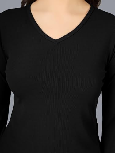 Image of Plus Size Women Top Bell Sleeve | Casual Top for Women Full Sleeve