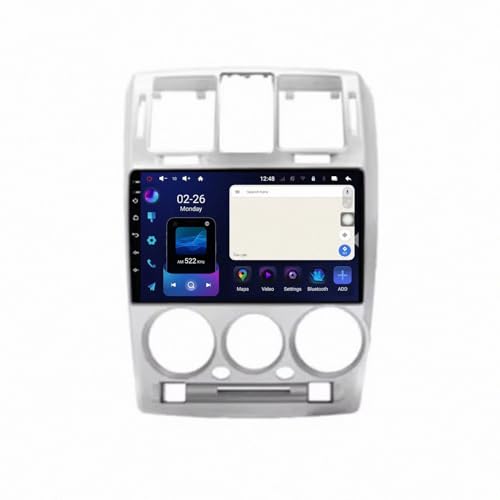 Radio Coche 2 DIN para Hyundai Getz 2002-2011 con Carplay Inalámbrico y Cámara Trasera HD