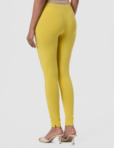 Image of W for Woman Women's Regular Fit High Rise Coral Cotton Jersey Tights