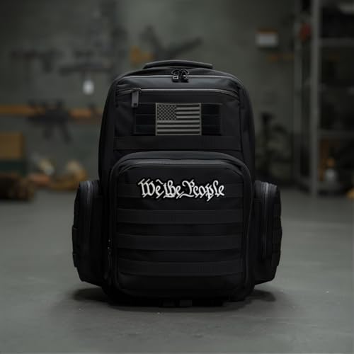 We The People Patch - Iron On/Sew On, 5.5 inches - Preamble to The US Constitution, Patriotic, Morale, America, Tactical Patch