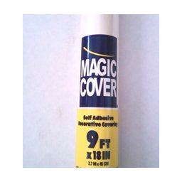 Magic Cover Premium Adhesive Vinyl Contact Shelf Liner and Drawer Liner, 18