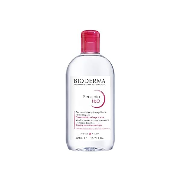 BIODERMA BIODERMA - Sensibio H2O Mizellarlösung für empfindliche Haut 500 ml - unisex, 1er Pack (1 x 500 ml)