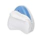 Like A Breeze Ciążowa Pamięć Pamięć Pianka Noga Poduszka Ortopedyczna Kolana Klin Poduszka Foot Poduszka dla bocznej Sleeper Relief (Color : Blue)