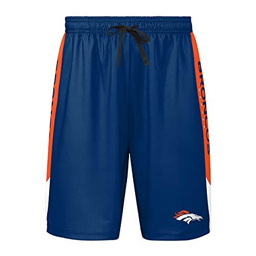 Image of FOCO NFL Mens NFL Team Logo Side Stripe Training Shorts