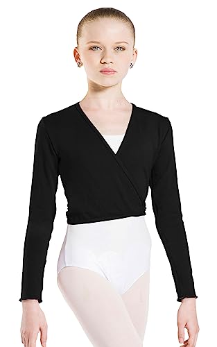 Image of Wearmoi Menuet Girl's Knitted Acrylic Cross Over Top
