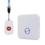 Más opciones de alarma: 58 tonos de alarma para elegir y opciones de sonido + alarma de luz. 5 niveles de volumen ajustable (incluyendo silencio), máx. 95 dB. Ideal para personas mayores. El receptor está equipado con una linterna LED para emergencias.