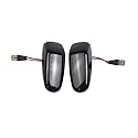PBHOVIITG 2 stücke Auto Seite Marker Blinker Lichter for Mercedes for Benz W210 W202 CLK W208 SLK R170 W638 licht(Option 1)