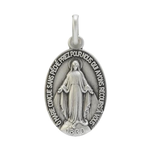 不思議のメダイ ペンダント シルバー 奇跡のメダイ 19mm フランス製