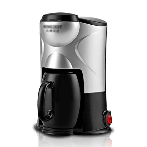 Kleine Tropfkaffeemaschine, tragbares, Lebensmittelgrad-PP-Material, mit Maßstab-Wassertank, für Heimbüro Frisch gemahlener Kaffee,B