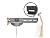 Mount-It! No Stud TV Wall Mount, Drywall Studless Tilting TV Hanger, for Most 40-80 Inch TVs up to 110 lbs, No Drill tv Mount, No Damage, Easy Install, Low Profile, Up to VESA 600x400