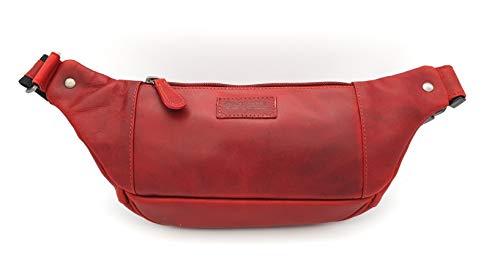 Jockey Club grote echt leren heuptas heuptas heuptas riemtas vintage zuignap rundleer - Image 6