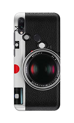 Image of Printed Hard Back Cover Case for Mi Redmi Y3 | Mi Redmi 7 Back Cover (Vintage Camera) -1302