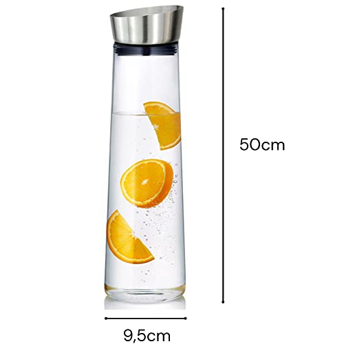 Schoberg Caraffa per acqua con coperchio | Brocca