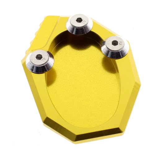 Extension de support béquille moto pour éviter les chutes à l'arrêt