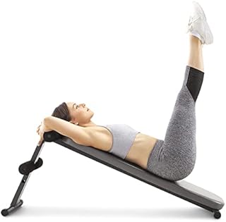 Marcy Apex Utility Bench Slant Board Sit Up Bench Crunch Board Ab Bench for Toning and Strength Training JD-1.2