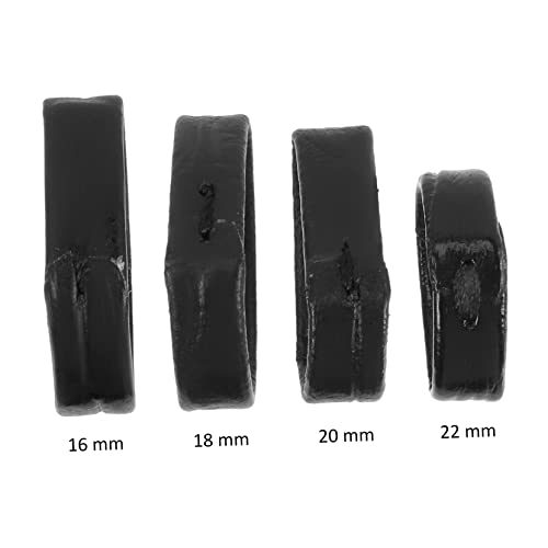 8pcs Replaceable Leather Watch Band Hoops Watch Strap Holders for Securely Retaining4