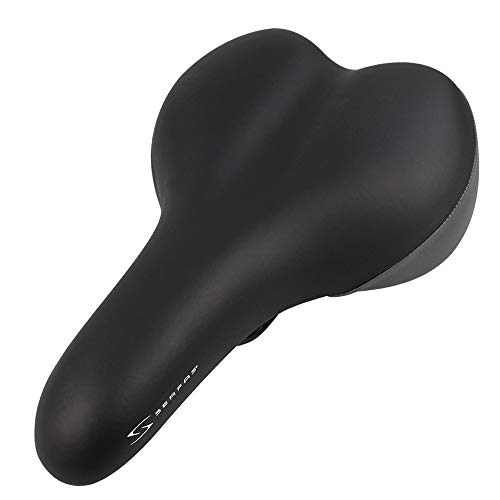Serfas Selle Unisexe en Vinyle Anti Douleur Fessière Vélo