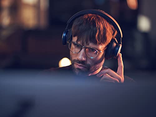 Image of Bang & Olufsen Beoplay Portal PC /PS - Comfortable Wireless Noise Cancelling Gaming Headphones for PC and PlayStation, Navy