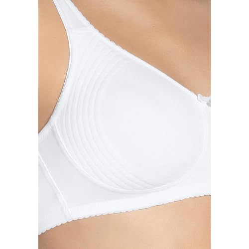 Image of Amante Purple Women Solid Non Padded Wirefree Super Support Bra